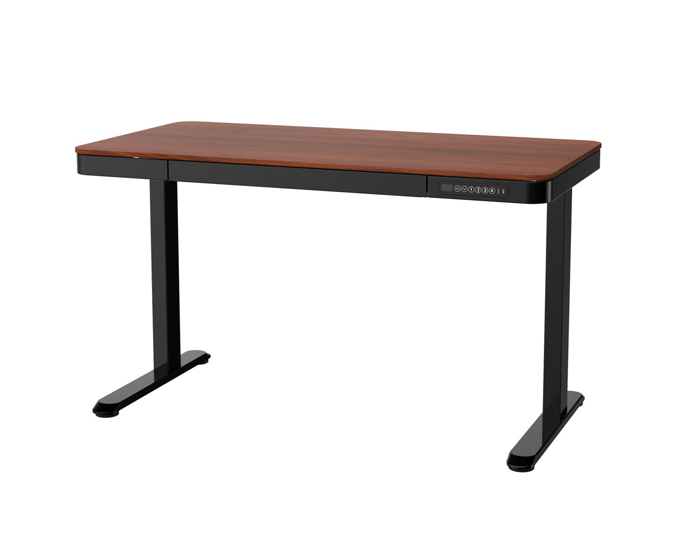 Tuckano Electric height adjustable desk ET119W-C Black/Walnut Tuckano Electric height adjustable desk ET119W-C Black/Walnut