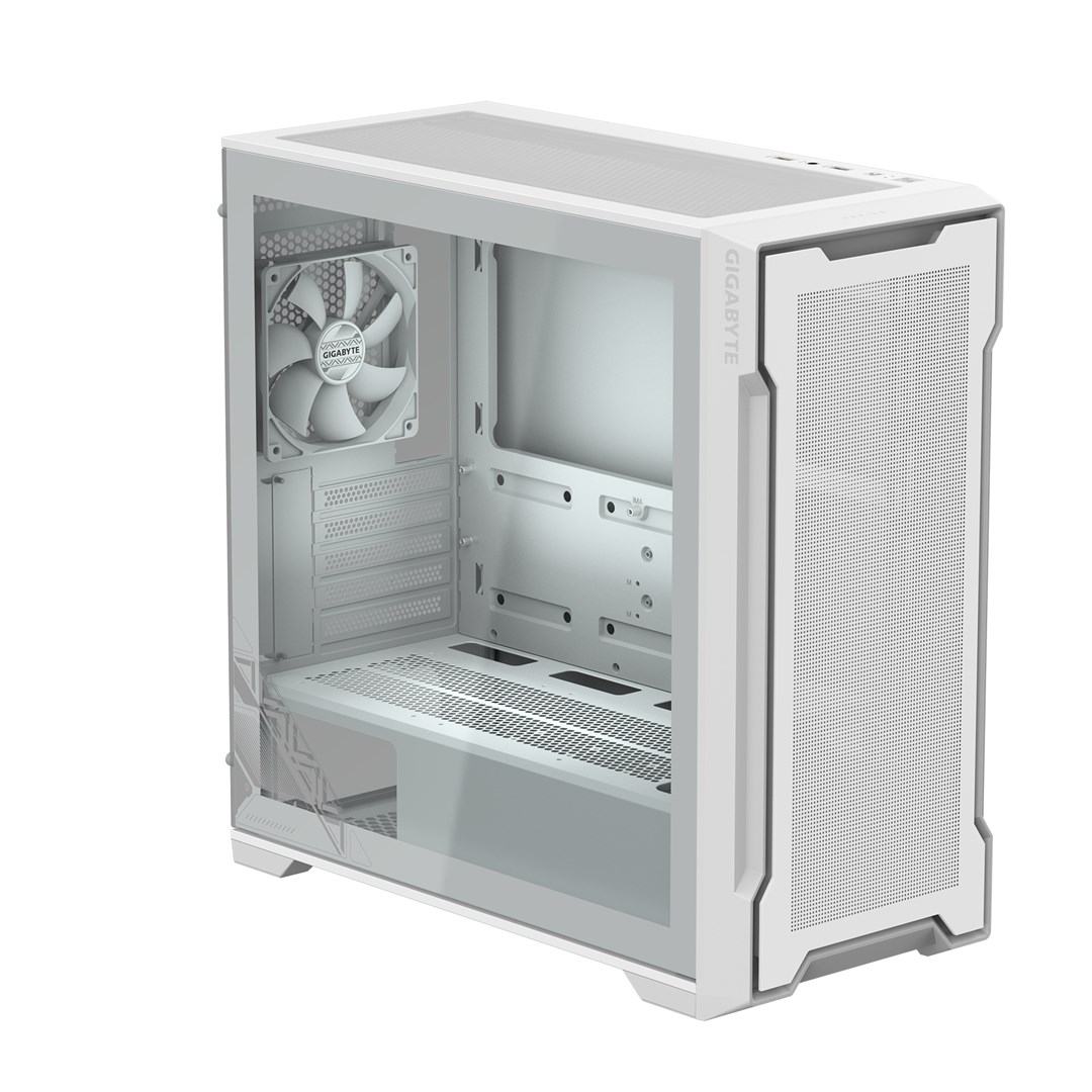 GIGABYTE C102 GLASS Midi Tower White GIGABYTE C102 GLASS Midi Tower White