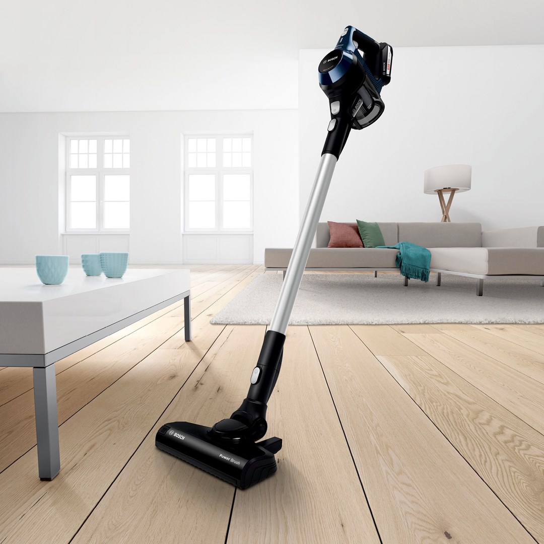Bosch Serie 6 BBS611PCK stick vacuum/electric broom 2-in-1 stick vacuum Battery Dry Hygiene Filter Bagless Blue 2.5 Ah Bosch Serie 6 BBS611PCK stick vacuum/electric broom 2-in-1 stick vacuum Battery Dry Hygiene Filter Bagless Blue 2.5 Ah