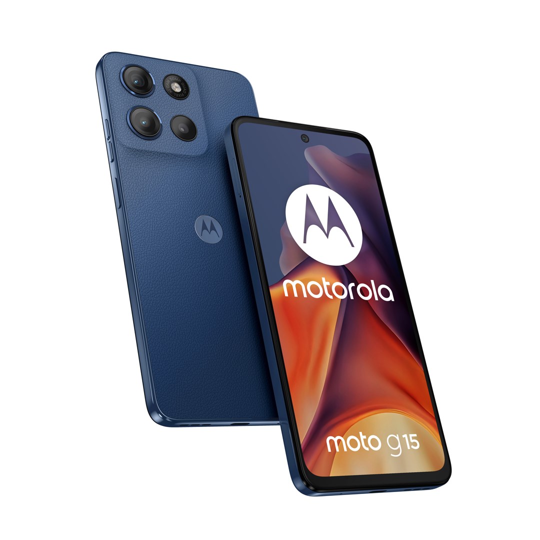 Motorola moto g15 17.1 cm (6.72") Dual SIM Android 15 4G USB Type-C 8 GB 128 GB 5200 mAh Navy Motorola moto g15 17.1 cm (6.72") Dual SIM Android 15 4G USB Type-C 8 GB 128 GB 5200 mAh Navy