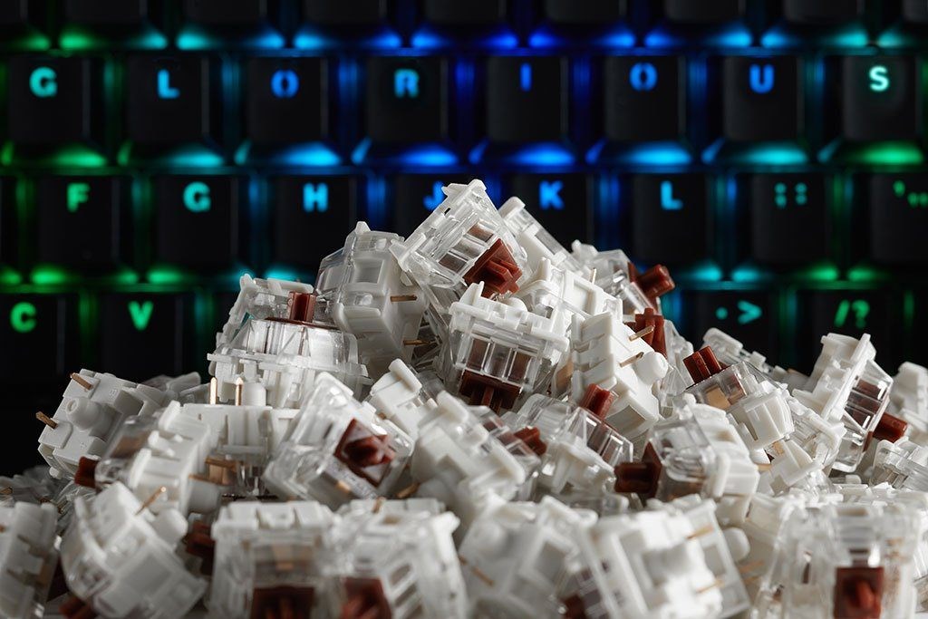 Glorious Gateron Brown Switches (120 pieces) Glorious Gateron Brown Switches (120 pieces)
