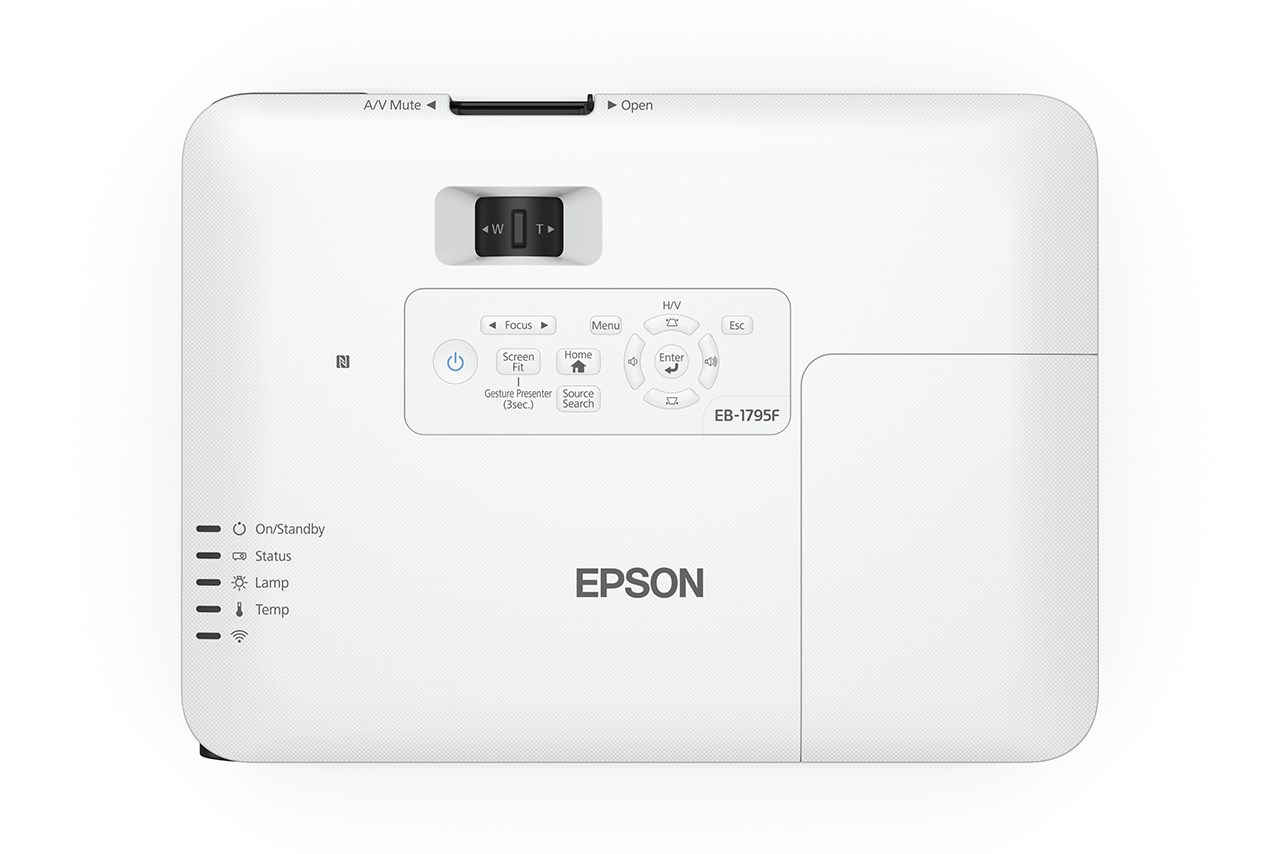 Epson EB-1795F data projector Standard throw projector 3200 ANSI lumens 3LCD 1080p (1920x1080) White, Black Epson EB-1795F data projector Standard throw projector 3200 ANSI lumens 3LCD 1080p (1920x1080) White, Black