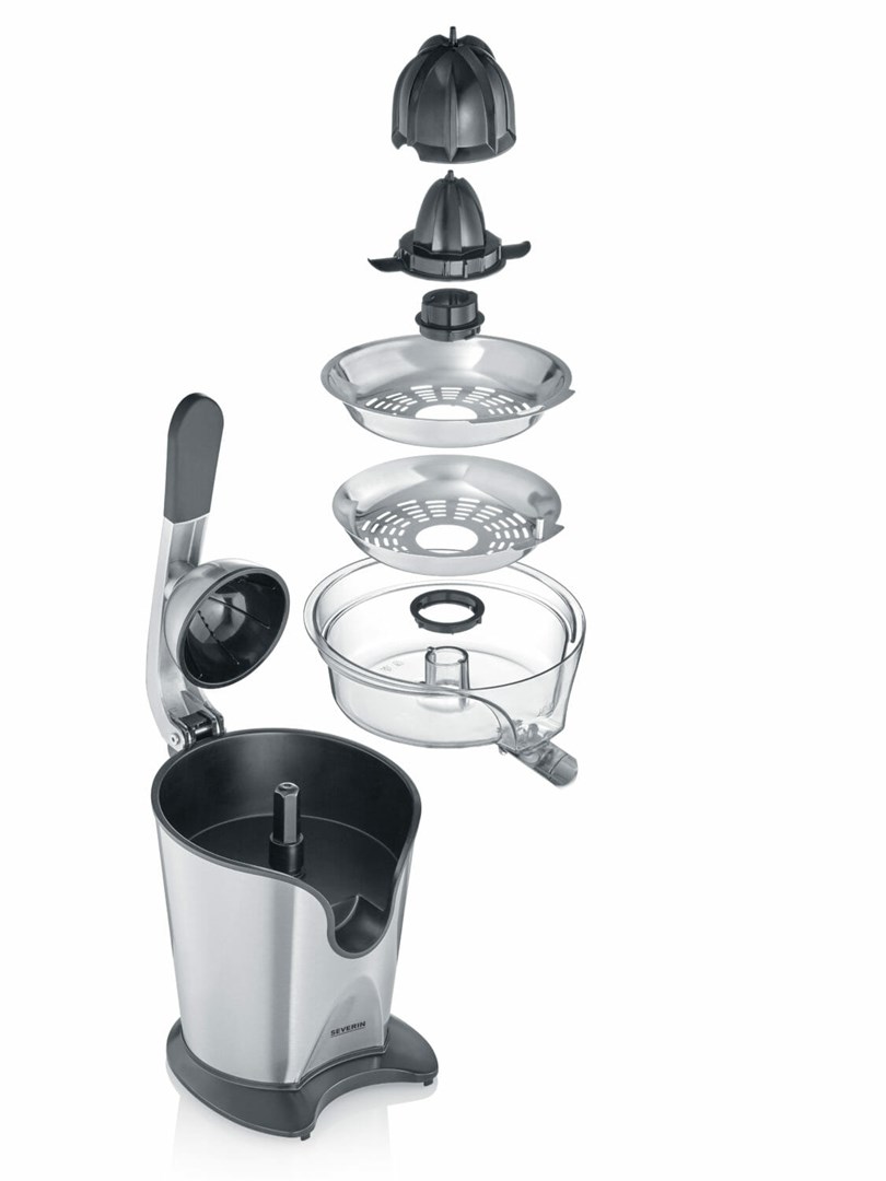 Severin SEV CP 3544 ZITRUSPRESSE citrus press Stainless steel Black, Stainless steel Severin SEV CP 3544 ZITRUSPRESSE citrus press Stainless steel Black, Stainless steel