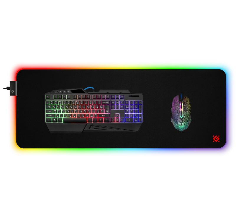 DEFENDER GAMING ULTRA LIGHT LED pad 900x350x4mm DEFENDER GAMING ULTRA LIGHT LED pad 900x350x4mm