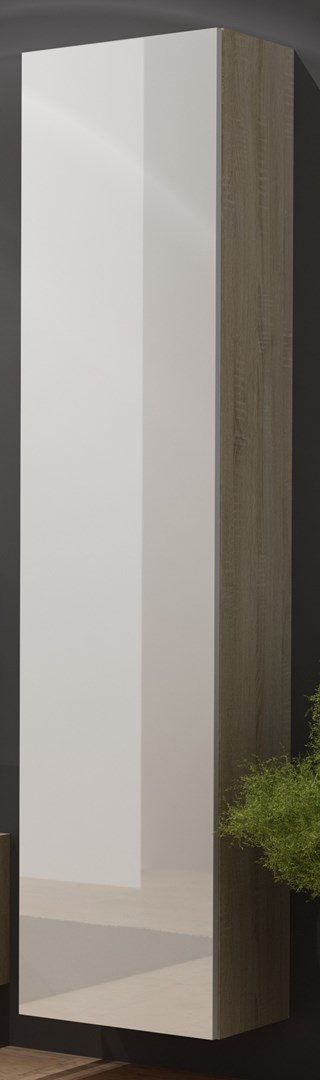 Cama Full cabinet VIGO '180' 180/40/30 sonoma/white gloss Cama Full cabinet VIGO '180' 180/40/30 sonoma/white gloss