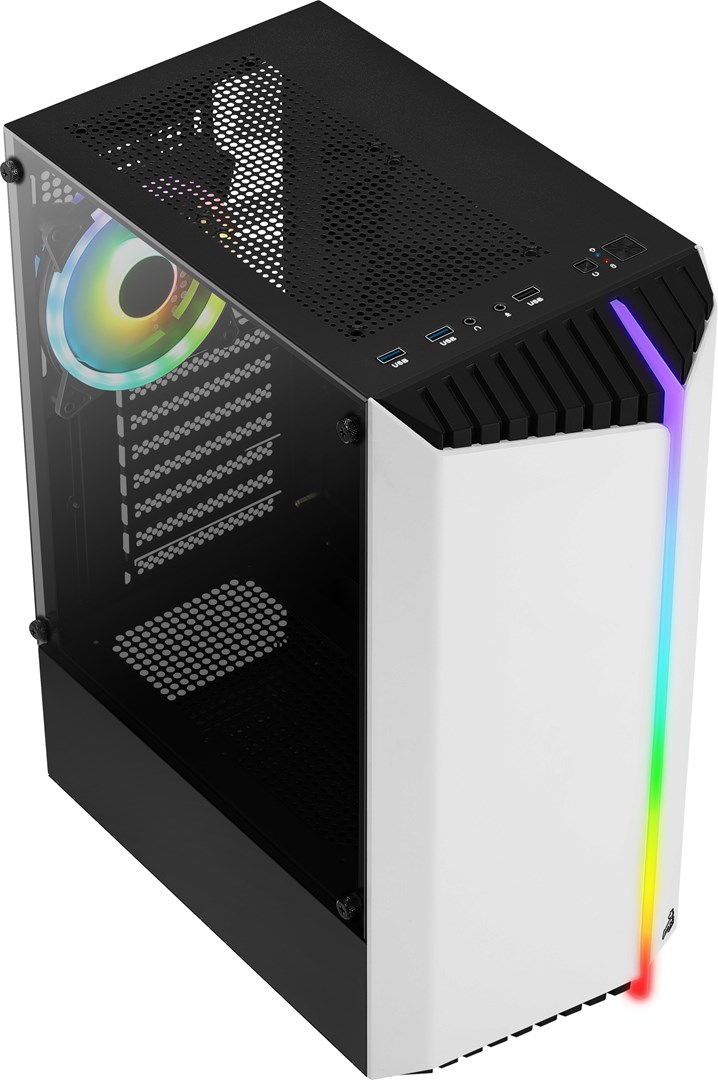 Aerocool Bionic Midi Tower White Aerocool Bionic Midi Tower White