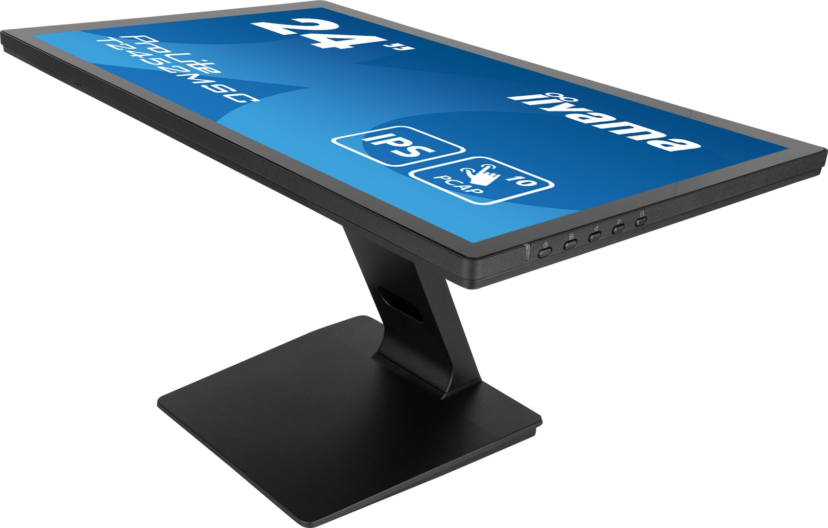 iiyama ProLite 23.8” PCAP 10pt touchscreen monitor featuring IPS panel technology, Edge-to-Edge glass design and anti fingerprint coating iiyama ProLite 23.8” PCAP 10pt touchscreen monitor featuring IPS panel technology, Edge-to-Edge glass design and anti fingerprint coating