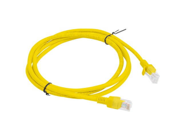 LPATCHCORD KAT.5E UTP 1.5M ŻÓŁTY FLUKE PASSED LANBERG 10-PACK LPATCHCORD KAT.5E UTP 1.5M ŻÓŁTY FLUKE PASSED LANBERG 10-PACK