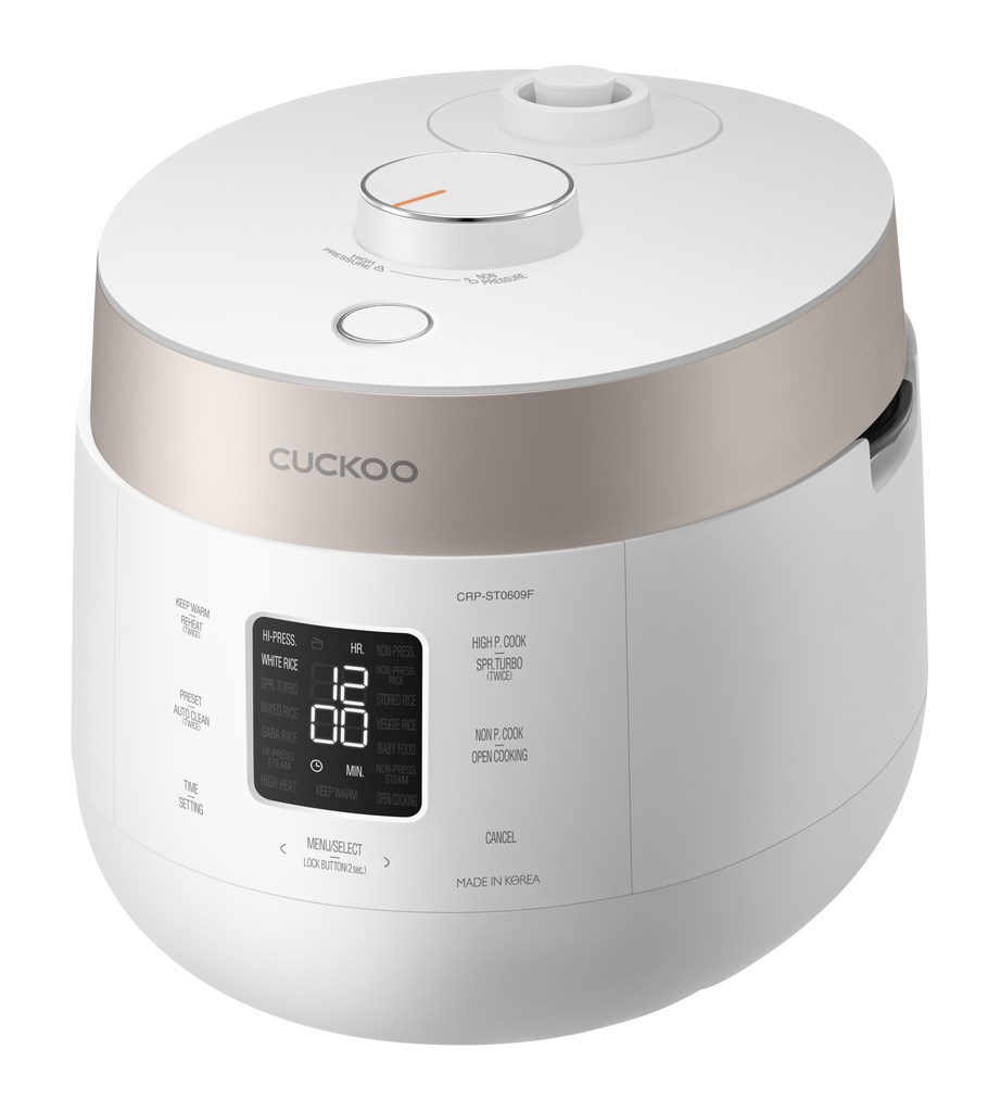Cuckoo CRP-ST0609F rice cooker 1.08 L 880 W Champagne, White Cuckoo CRP-ST0609F rice cooker 1.08 L 880 W Champagne, White