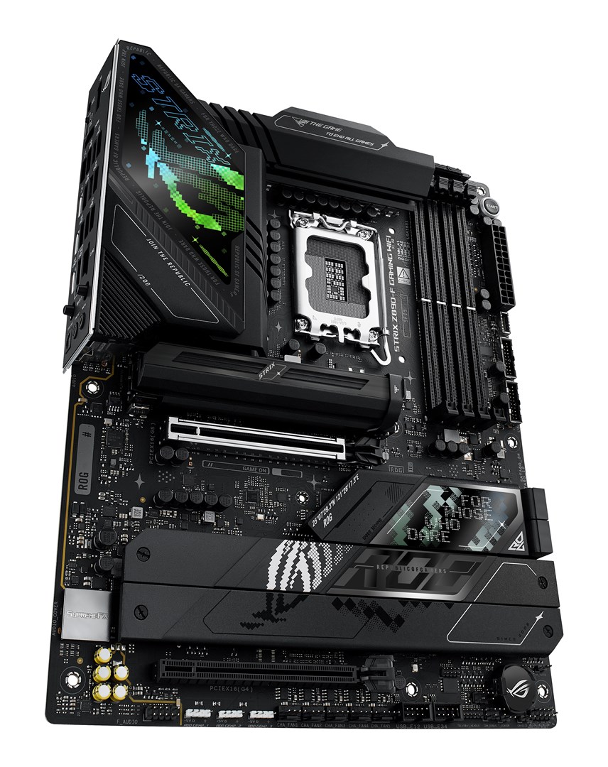ASUS ROG STRIX Z890-F GAMING WIFI Intel Z890 LGA 1851 (Socket V1) ATX motherboard ASUS ROG STRIX Z890-F GAMING WIFI Intel Z890 LGA 1851 (Socket V1) ATX motherboard