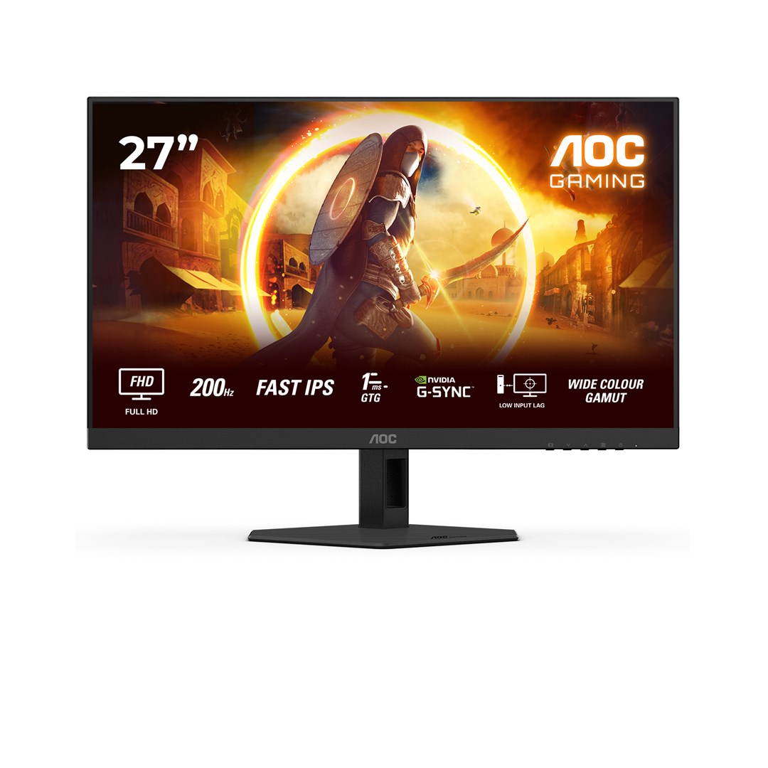 AOC G4 27G4HRE computer monitor 68.6 cm (27") 1920 x 1080 pixels Full HD LED Black, Red AOC G4 27G4HRE computer monitor 68.6 cm (27") 1920 x 1080 pixels Full HD LED Black, Red