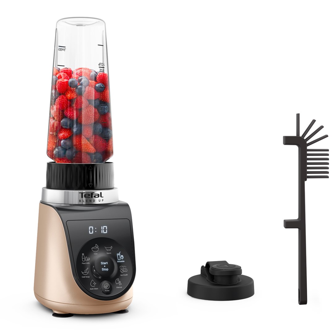Tefal Blend Up BL190AF0 blender 0.85 L Tabletop blender 1000 W Beige, Black, Transparent Tefal Blend Up BL190AF0 blender 0.85 L Tabletop blender 1000 W Beige, Black, Transparent