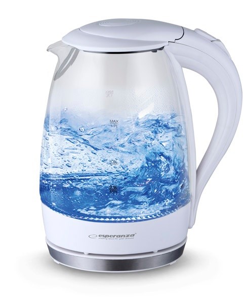 Esperanza EKK011W Electric kettle 1.7 L White, Multicolor 2200 W Esperanza EKK011W Electric kettle 1.7 L White, Multicolor 2200 W