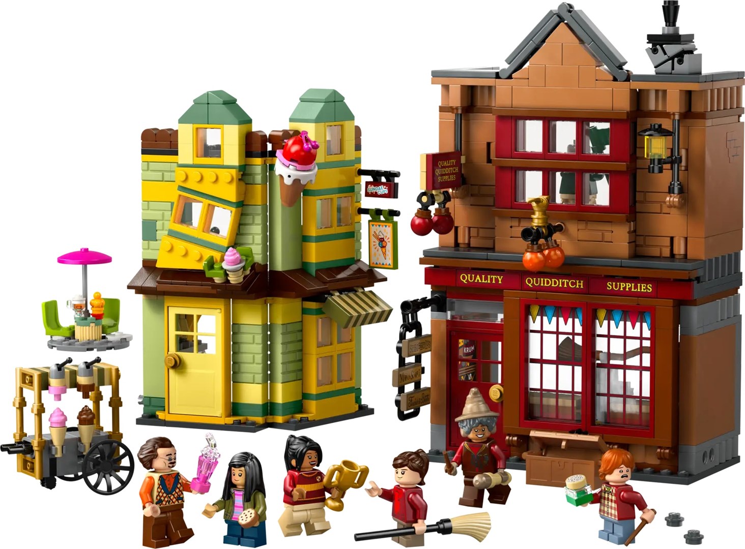 LEGO HARRY POTTER 76452 Quality Quidditch Supplies & Ice Cream Parlour LEGO HARRY POTTER 76452 Quality Quidditch Supplies & Ice Cream Parlour