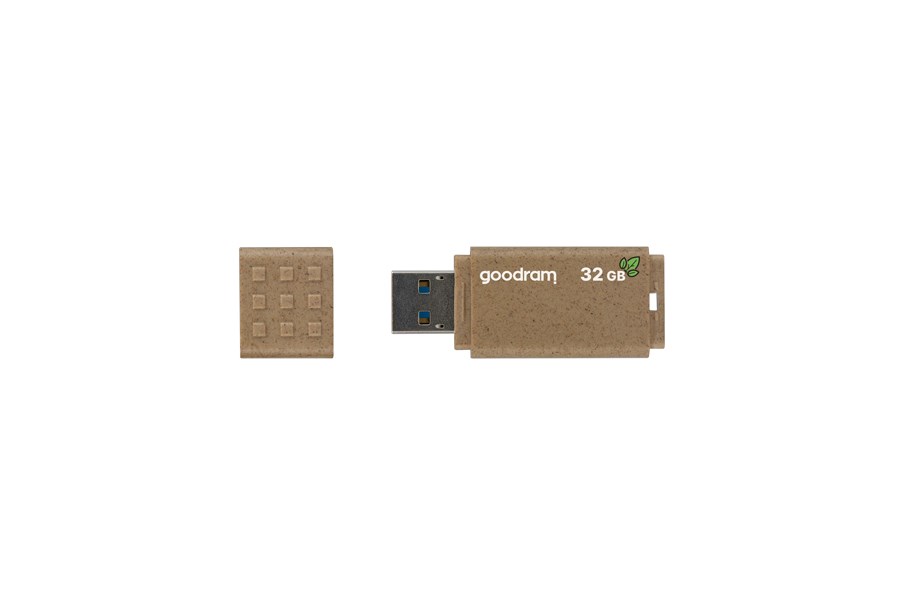 Goodram UME3 Eco Friendly USB flash drive 32 GB USB Type-A 3.2 Gen 1 (3.1 Gen 1) Brown Goodram UME3 Eco Friendly USB flash drive 32 GB USB Type-A 3.2 Gen 1 (3.1 Gen 1) Brown