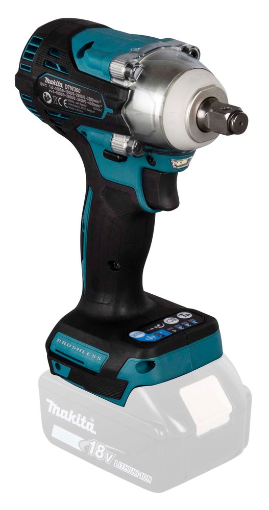 Makita DTW300Z power screwdriver/impact driver 3200 RPM Black, Blue Makita DTW300Z power screwdriver/impact driver 3200 RPM Black, Blue
