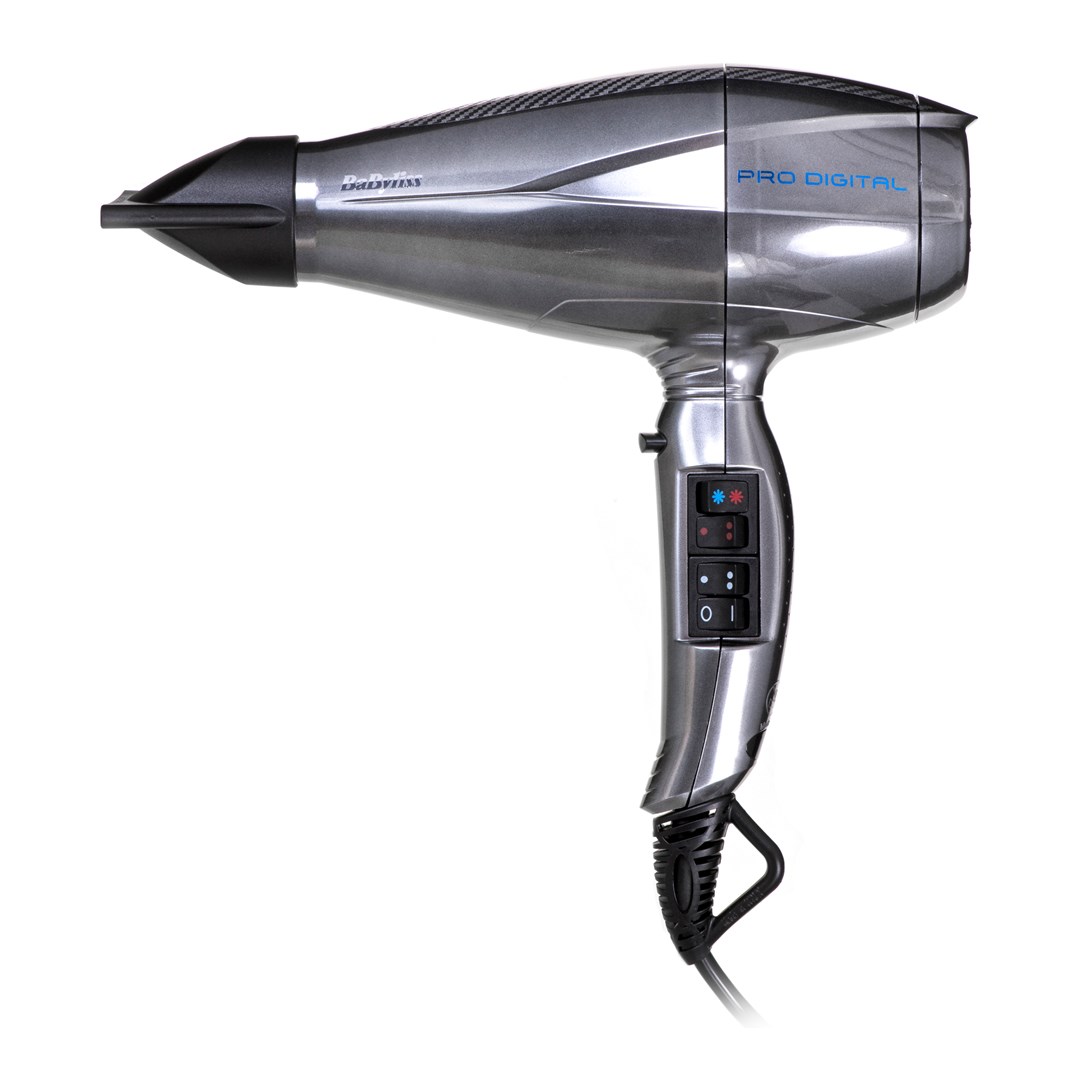 BaByliss Pro Digital Grey, Silver 2200 W BaByliss Pro Digital Grey, Silver 2200 W