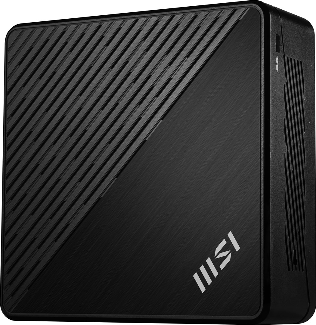MSI Cubi N ADL S-098EU Intel® N N200 4 GB DDR4-SDRAM 128 GB SSD Windows 11 Pro Mini PC Black MSI Cubi N ADL S-098EU Intel® N N200 4 GB DDR4-SDRAM 128 GB SSD Windows 11 Pro Mini PC Black