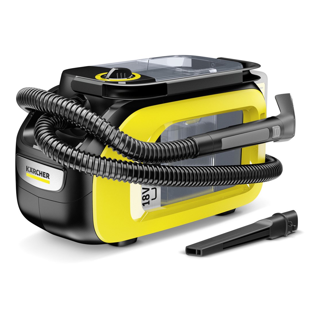 Kärcher SE 3-18 Compact carpet cleaning machine Black, Yellow Kärcher SE 3-18 Compact carpet cleaning machine Black, Yellow