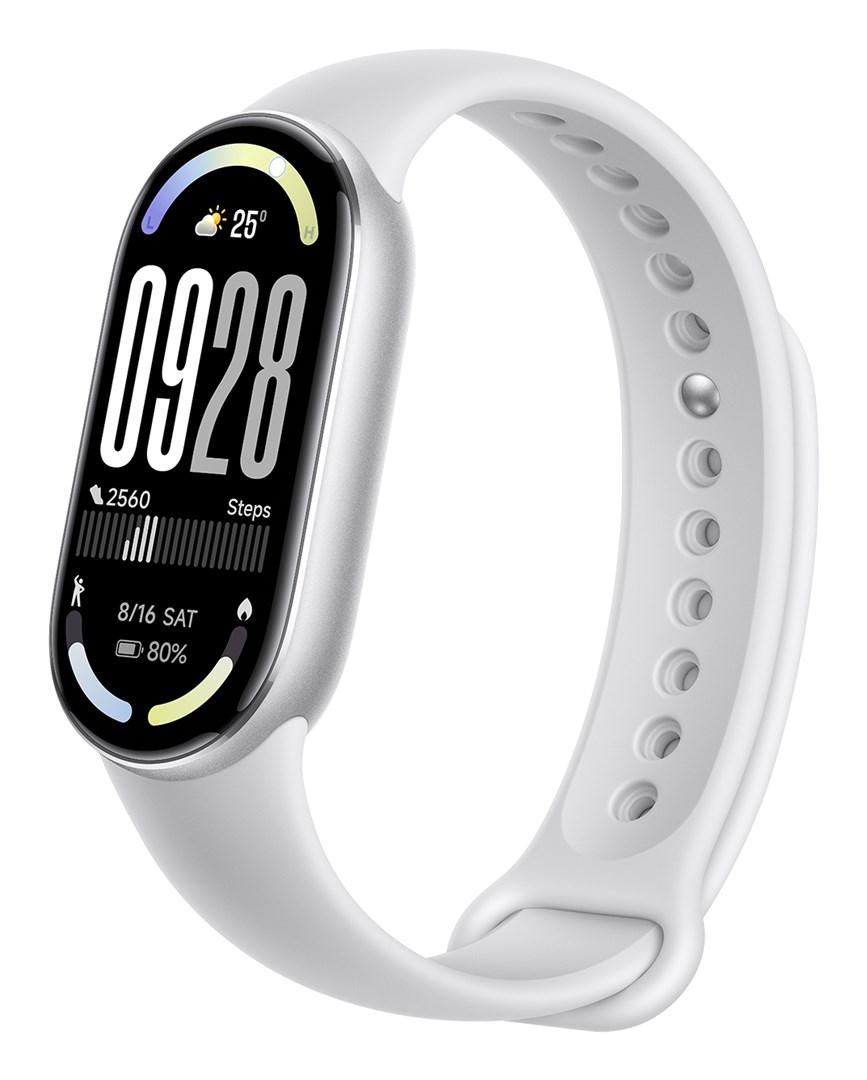 Xiaomi Smart Band 10 Silver AMOLED Wristband activity tracker 4.37 cm (1.72") Xiaomi Smart Band 10 Silver AMOLED Wristband activity tracker 4.37 cm (1.72")