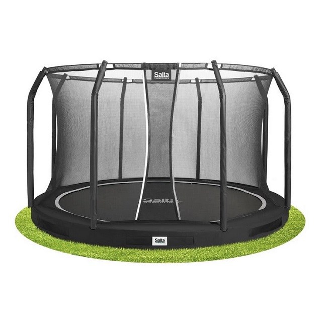 Premium Ground Combo 396cm Trampoline Black Premium Ground Combo 396cm Trampoline Black