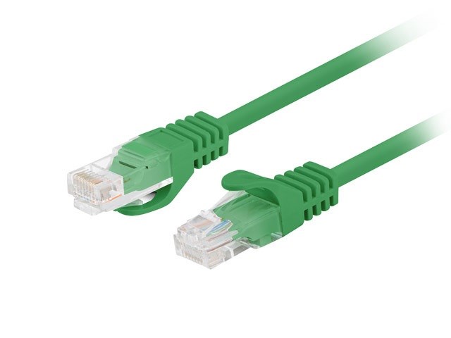 Fluke Passed Lanberg patchcord cat.6 UTP 1m green 10-pack Fluke Passed Lanberg patchcord cat.6 UTP 1m green 10-pack