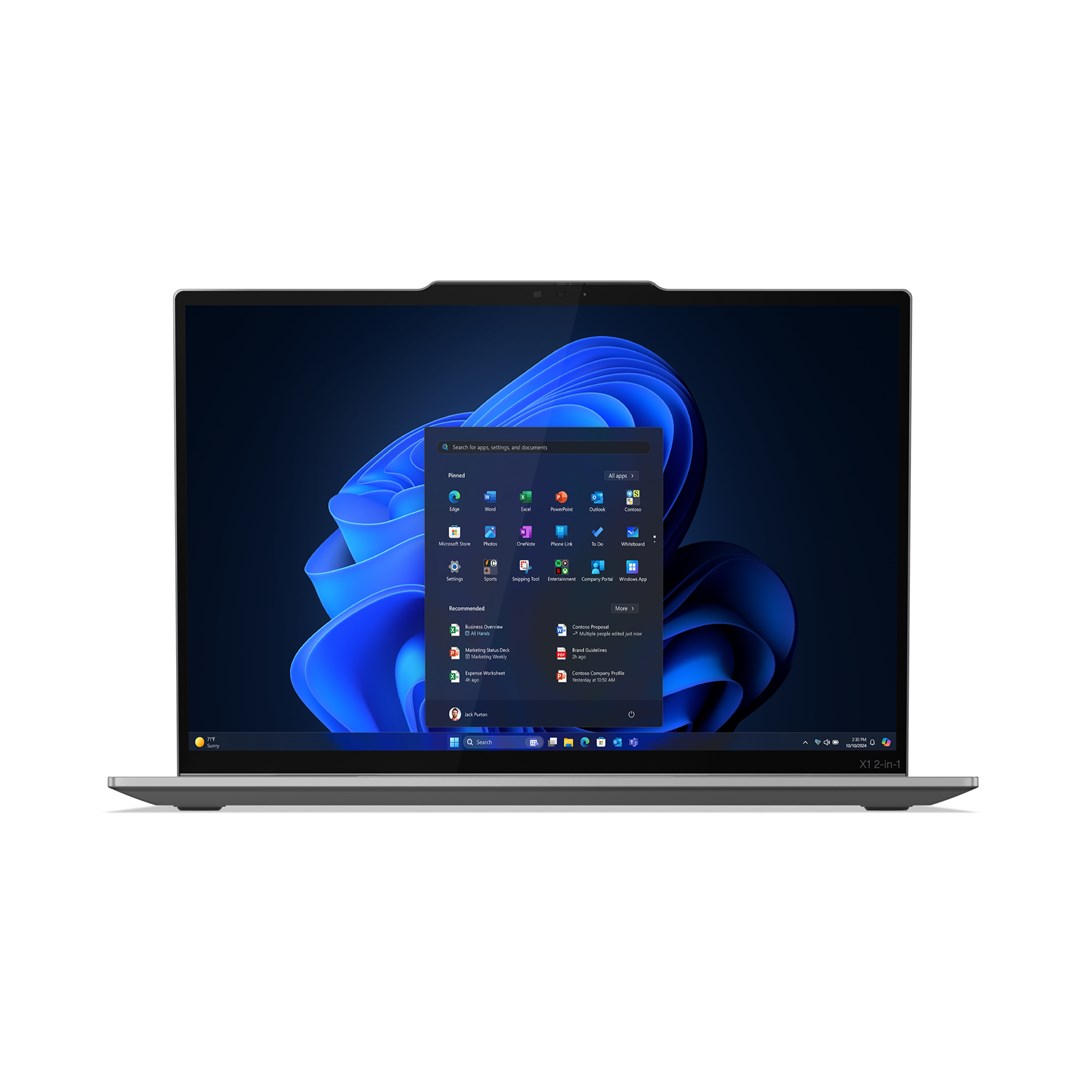 Lenovo ThinkPad X1 2-in-1 Gen 10 Aura Edition Copilot+ PC Intel Core Ultra 7 258V Hybrid (2-in-1) 35.6 cm (14") Touchscreen WUXGA 32 GB LPDDR5x-SDRAM 1 TB SSD Wi-Fi 7 (802.11be) Windows 11 Pro English Grey Lenovo ThinkPad X1 2-in-1 Gen 10 Aura Edition Copilot+ PC Intel Core Ultra 7 258V Hybrid (2-in-1) 35.6 cm (14") Touchscreen WUXGA 32 GB LPDDR5x-SDRAM 1 TB SSD Wi-Fi 7 (802.11be) Windows 11 Pro English Grey