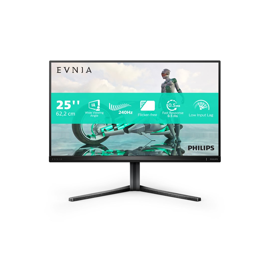 Philips Evnia 25M2N3200W/00 computer monitor 62.2 cm (24.5") 1920 x 1080 pixels Full HD LCD Grey Philips Evnia 25M2N3200W/00 computer monitor 62.2 cm (24.5") 1920 x 1080 pixels Full HD LCD Grey