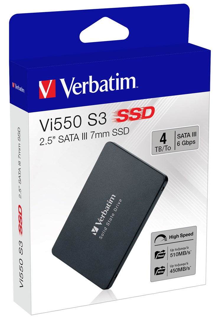 Verbatim Vi550 S3 SSD 4TB Verbatim Vi550 S3 SSD 4TB