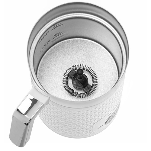 Adler AD 4494 milk frother/warmer Automatic Metallic, White Adler AD 4494 milk frother/warmer Automatic Metallic, White