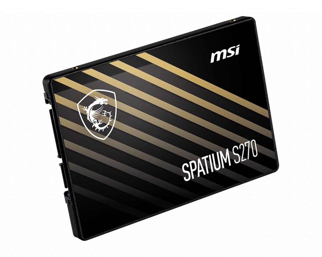 MSI SPATIUM S270 SATA 2.5 240GB internal solid state drive 2.5" Serial ATA III 3D NAND MSI SPATIUM S270 SATA 2.5 240GB internal solid state drive 2.5" Serial ATA III 3D NAND
