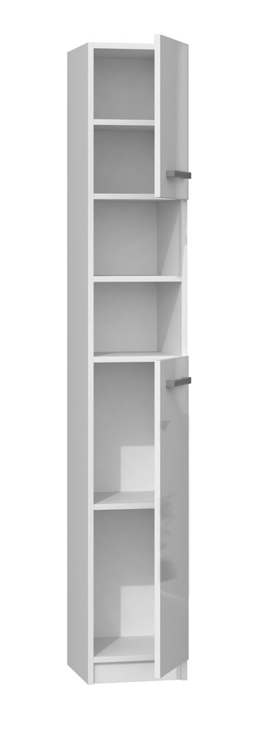 Topeshop MARBELA BIEL-POŁ bathroom storage cabinet White Topeshop MARBELA BIEL-POŁ bathroom storage cabinet White