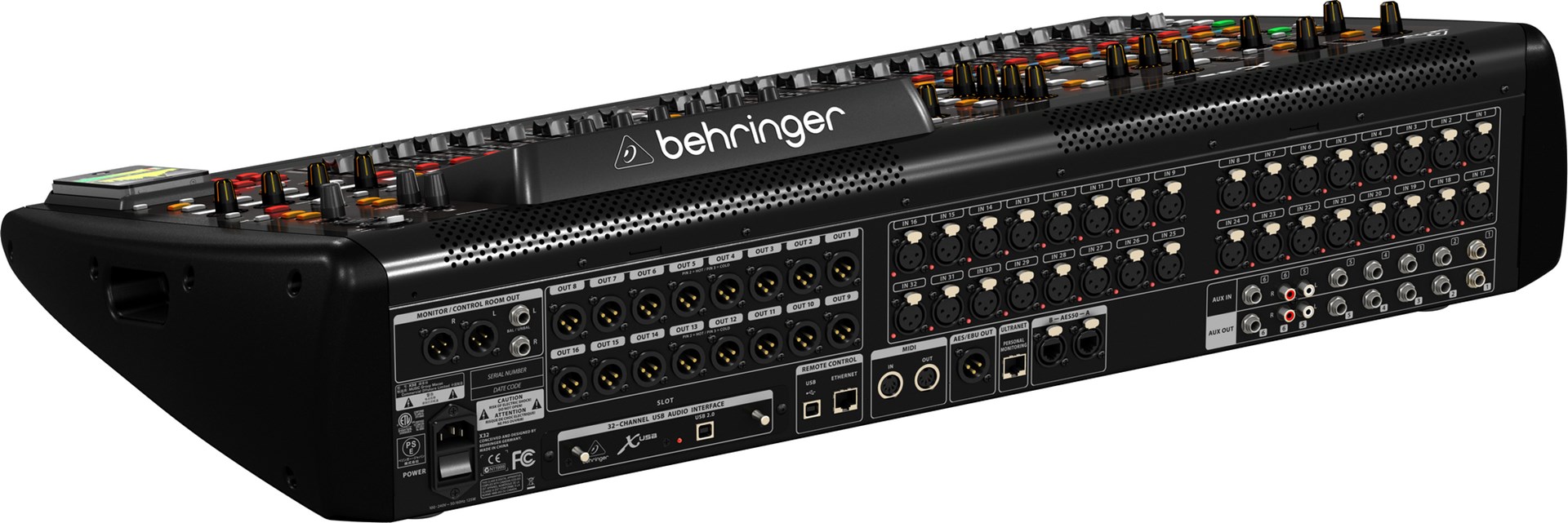 Behringer X32 audio mixer 40 channels 10 - 22000 Hz Black Behringer X32 audio mixer 40 channels 10 - 22000 Hz Black