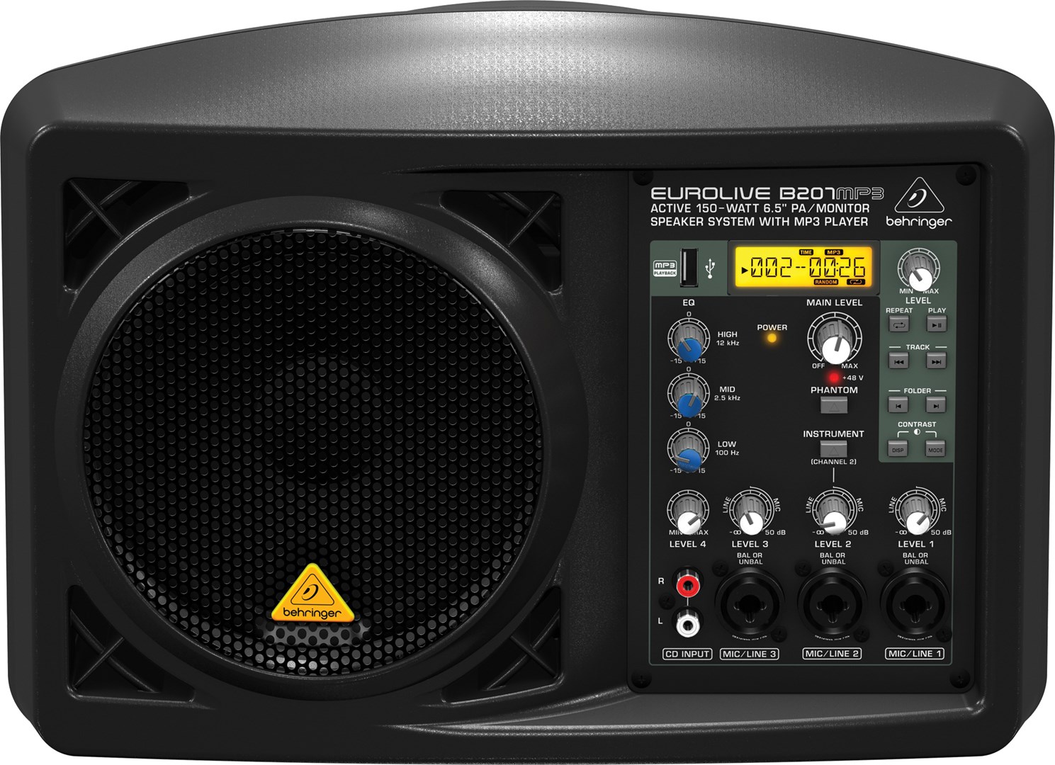 Behringer B207MP3 audio monitor Behringer B207MP3 audio monitor
