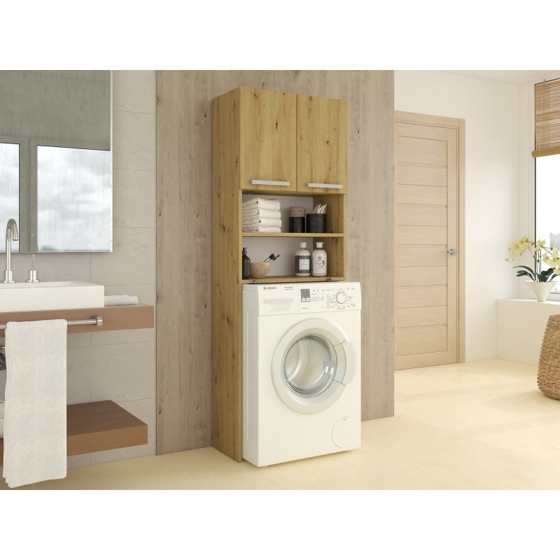 Topeshop PRALKA POLA ARTISAN bathroom storage cabinet Oak Topeshop PRALKA POLA ARTISAN bathroom storage cabinet Oak