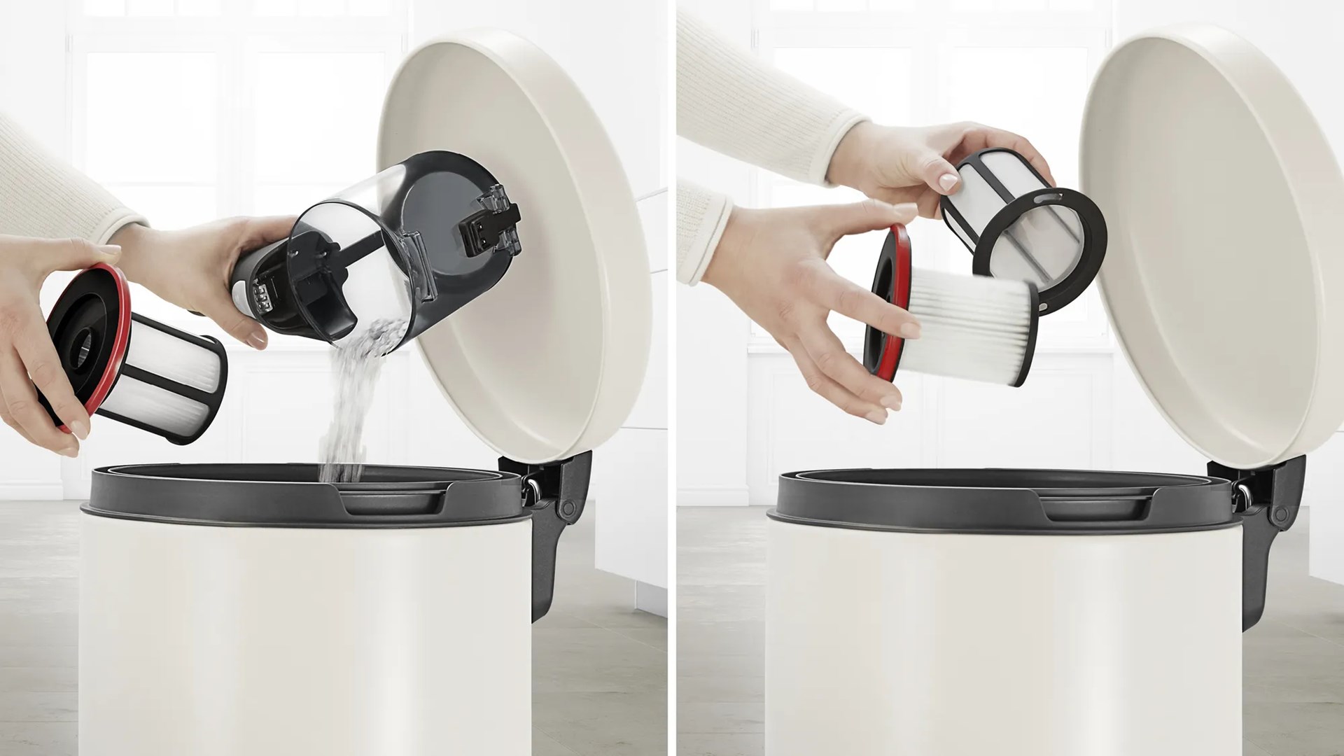 Bosch Serie 6 BCS611P4A stick vacuum/electric broom Battery Dry Hygiene Filter Bagless 0.3 L Black 2.5 Ah Bosch Serie 6 BCS611P4A stick vacuum/electric broom Battery Dry Hygiene Filter Bagless 0.3 L Black 2.5 Ah