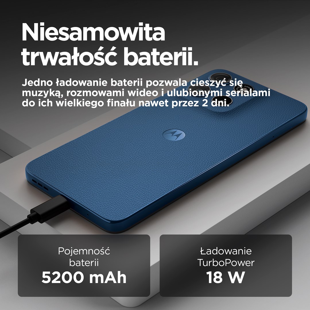 Motorola moto g15 17.1 cm (6.72") Dual SIM Android 15 4G USB Type-C 8 GB 128 GB 5200 mAh Navy Motorola moto g15 17.1 cm (6.72") Dual SIM Android 15 4G USB Type-C 8 GB 128 GB 5200 mAh Navy