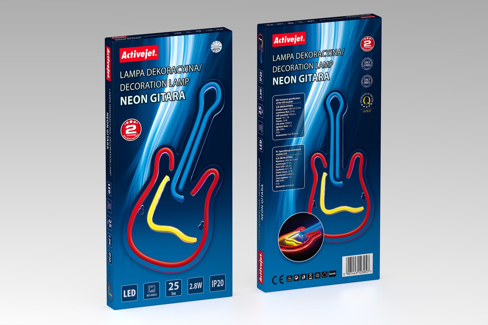 Activejet Neon LED AJE-NEON GUITAR Activejet Neon LED AJE-NEON GUITAR