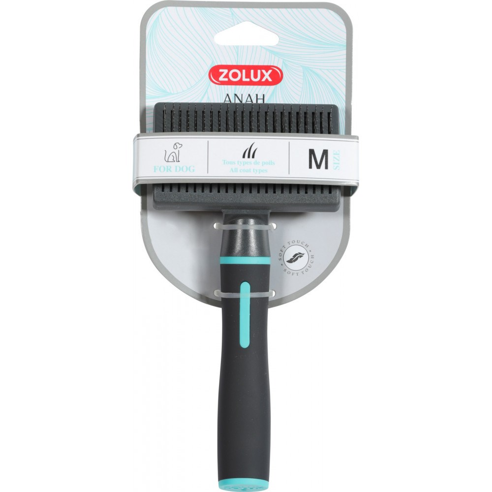 Zolux ANAH Brush with extendable needles Medium Zolux ANAH Brush with extendable needles Medium