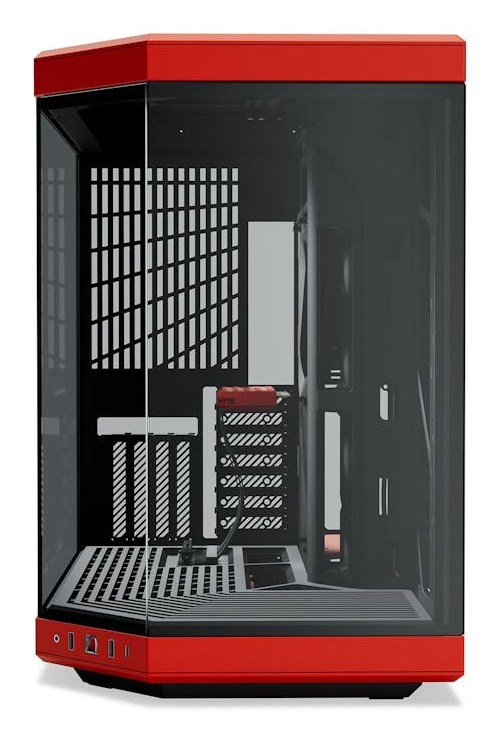 HYTE Y70 Midi Tower Black, Red HYTE Y70 Midi Tower Black, Red
