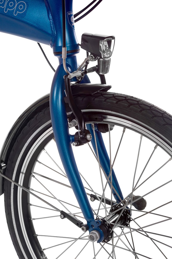 Snapp City-E folding electric bicycle, blue Snapp City-E folding electric bicycle, blue