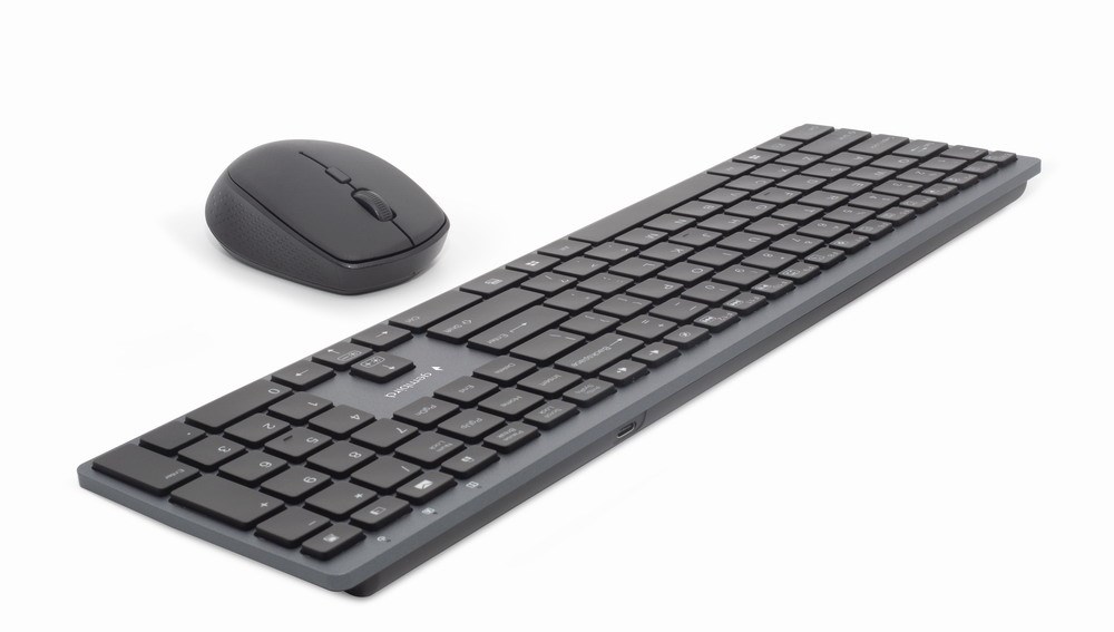 Gembird KBS-ECLIPSE-M500 keyboard Mouse included RF Wireless QWERTY US English Black Gembird KBS-ECLIPSE-M500 keyboard Mouse included RF Wireless QWERTY US English Black