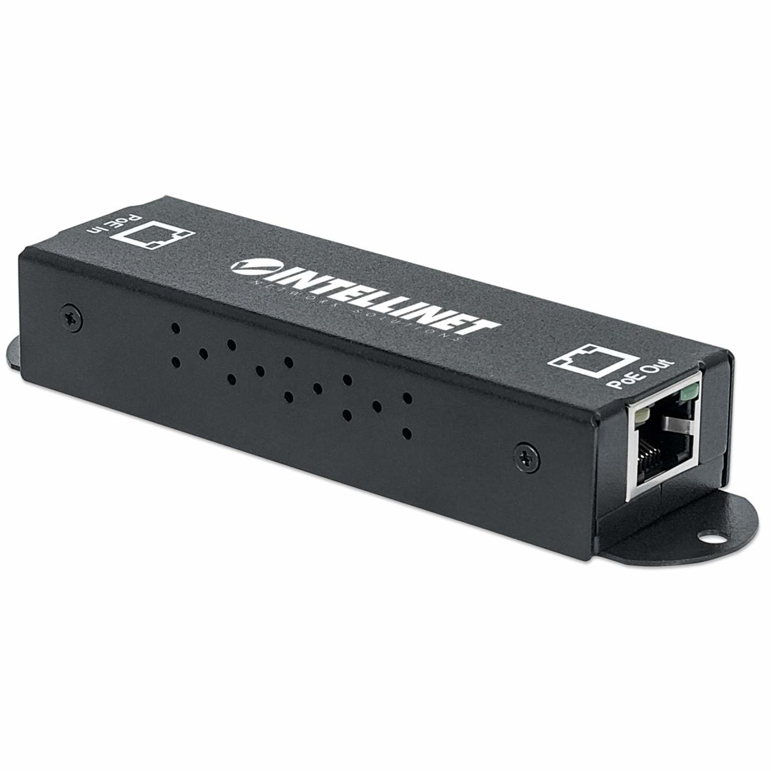 Intellinet Gigabit High-Power PoE+ Extender Repeater, IEEE 802.3at/af Power over Ethernet (PoE+/PoE), metal Intellinet Gigabit High-Power PoE+ Extender Repeater, IEEE 802.3at/af Power over Ethernet (PoE+/PoE), metal