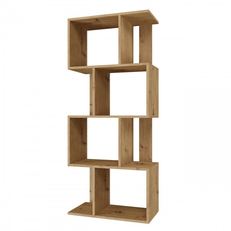 Bookcase FIESTA 4P 59.5x30x140 cm, artisan oak Bookcase FIESTA 4P 59.5x30x140 cm, artisan oak