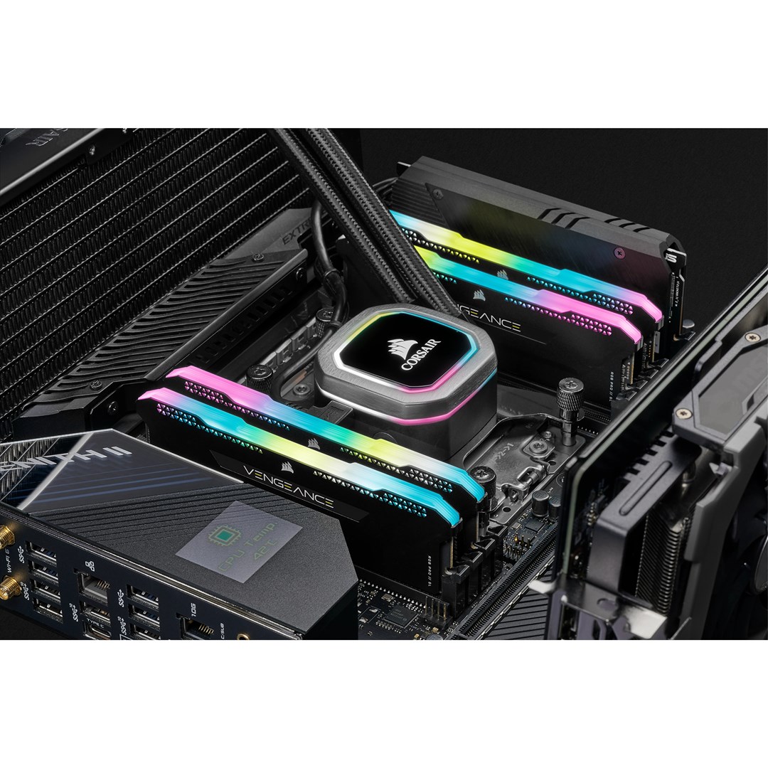 Corsair Vengeance RGB Pro memory module 32 GB 2 x 16 GB DDR4 3200 MHz Corsair Vengeance RGB Pro memory module 32 GB 2 x 16 GB DDR4 3200 MHz