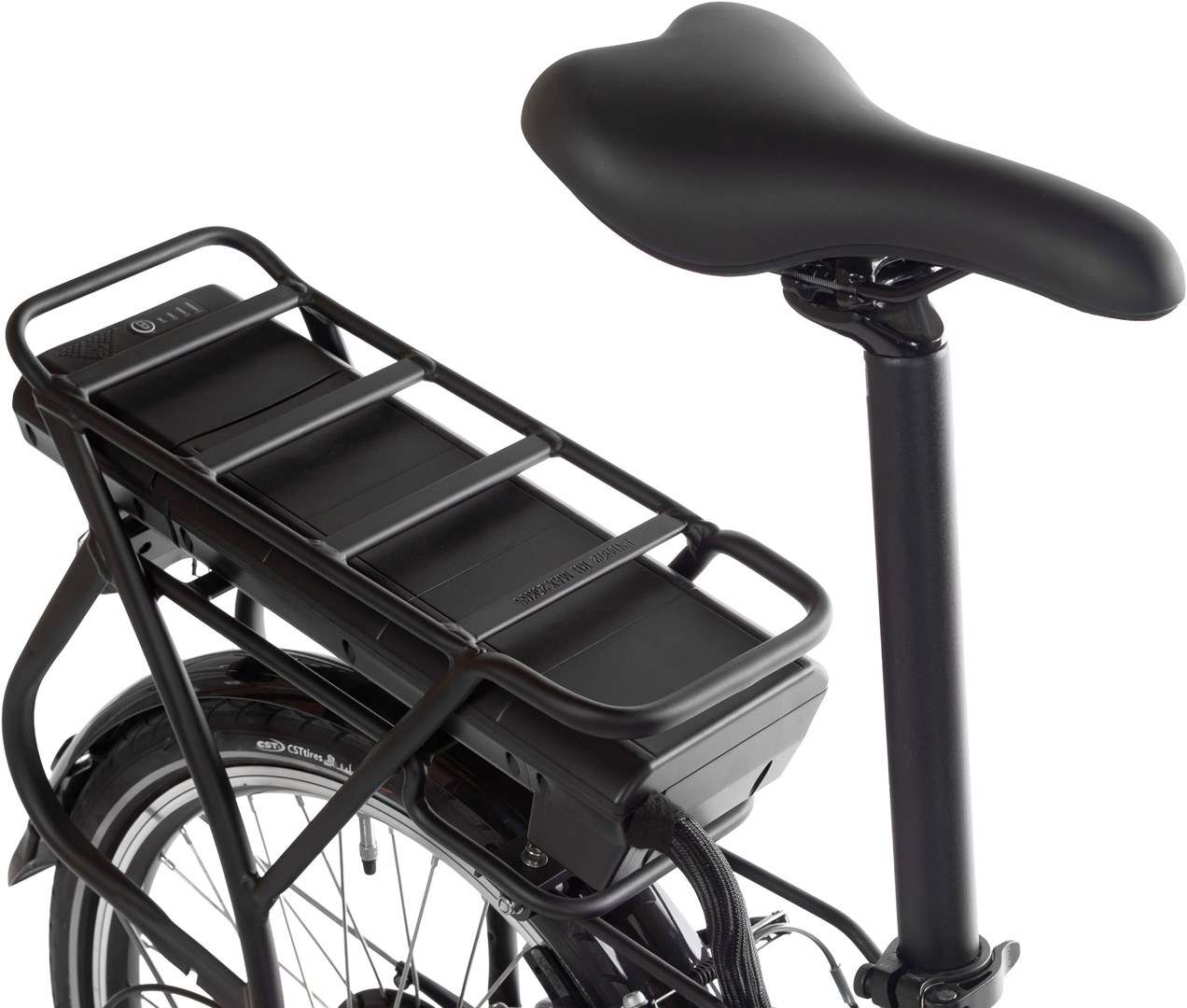 Snapp City-E folding electric bicycle, blue Snapp City-E folding electric bicycle, blue