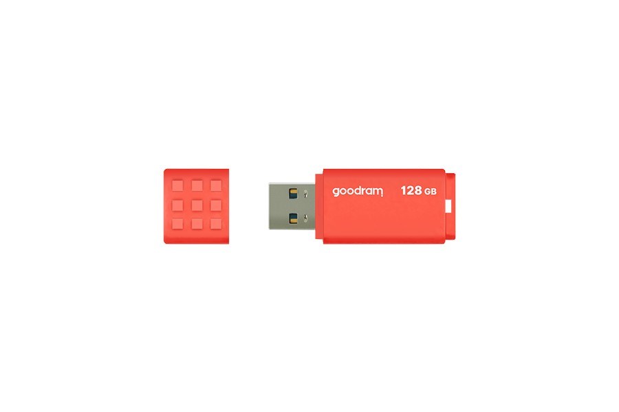 Goodram UME3-1280O0R11 USB flash drive 128 GB USB Type-A 3.2 Gen 1 (3.1 Gen 1) Orange Goodram UME3-1280O0R11 USB flash drive 128 GB USB Type-A 3.2 Gen 1 (3.1 Gen 1) Orange