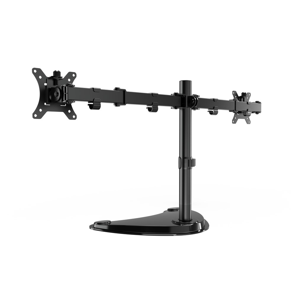 Gembird MS-D2ST-02 Monitor desk stand (rotate, tilt, swivel), 13”-32”, black Gembird MS-D2ST-02 Monitor desk stand (rotate, tilt, swivel), 13”-32”, black