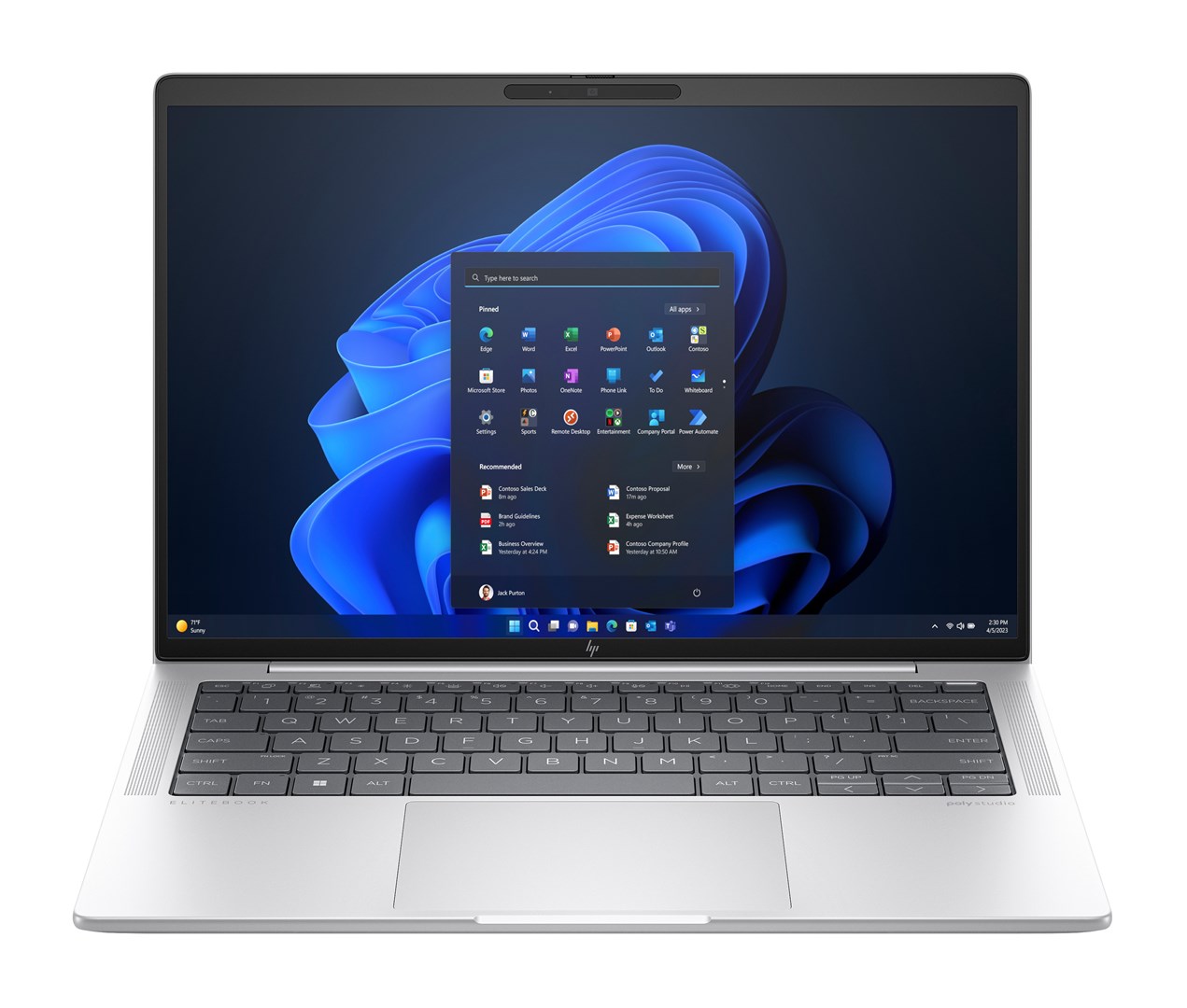 HP EliteBook 1040 G11 Intel Core Ultra 7 165H Laptop 35.6 cm (14") WUXGA 32 GB LPDDR5x-SDRAM 1 TB SSD Wi-Fi 6E (802.11ax) Windows 11 Pro AI PC Silver HP EliteBook 1040 G11 Intel Core Ultra 7 165H Laptop 35.6 cm (14") WUXGA 32 GB LPDDR5x-SDRAM 1 TB SSD Wi-Fi 6E (802.11ax) Windows 11 Pro AI PC Silver