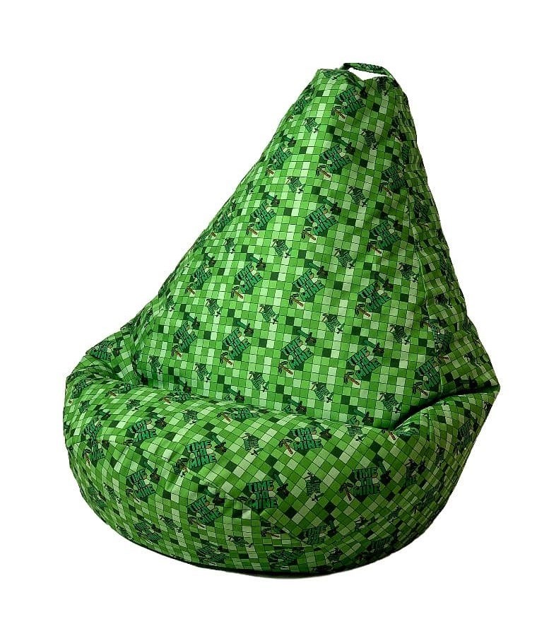Sako bag pouffe Pear print Minecraft L 105 x 80 cm Sako bag pouffe Pear print Minecraft L 105 x 80 cm